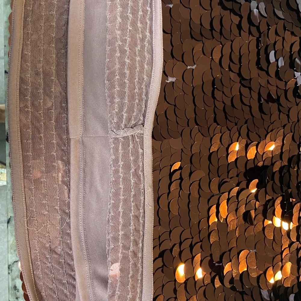 Sequin pencil skirt - Picture 3 of 5